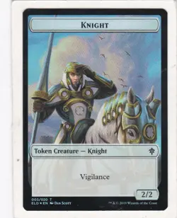 Magic: MTG: Throne of Eldraine: Foil: Knight 003/020 (Flip card) - Image 1