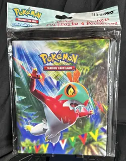 Pokemon TCG Card Binder Ultra-Pro 4-Pocket Album 2014 XY Furious Fists KC1 - Image 1