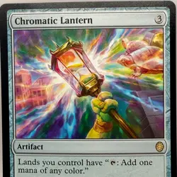 MTG Chromatic Lantern TMNT TMC 0058 Rare Artifact Magic Card 2024 - Image 1