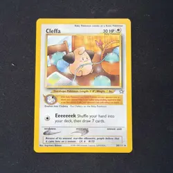 Cleffa Neo Genesis 20/111 Unlimited Edition Regular Card NM - Image 1