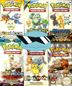 Pokemon Cards NEW XY SM SWSH SAMPLE BOOSTER FUN PACKS Pre V GX Ex Lv X PSA TCG - Image 1