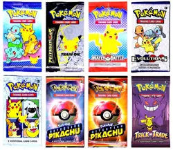 Pokemon Cards McDONALD's 25th ANNIVERSARY CELEBRATIONS Booster Sample Fun Pack - Image 1