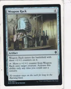 Magic: MTG: Throne of Eldraine: Foil: Weapon Rack - Image 1