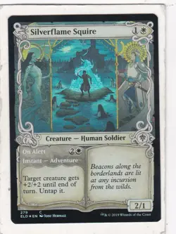 Magic: MTG: Throne of Eldraine: Foil: Silverflame Suire (Showcase Art) - Image 1