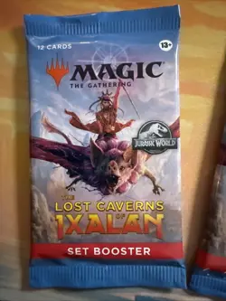 Magic the Gathering: The Lost Caverns of Ixalan - Set Booster Pack Sealed X3 - Image 2