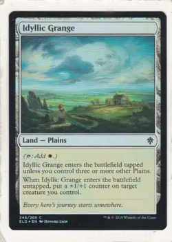 Magic: MTG: Throne of Eldraine: Foil: Idyllic Grange - Image 1