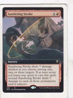 Magic: MTG: Throne of Eldraine: Sundering Smoke (Extended Art) - Image 1