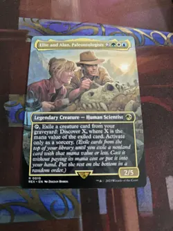 Ellie and Alan, Paleontologists LP/NM #10 | REX Jurassic World Collection | MTG - Image 1