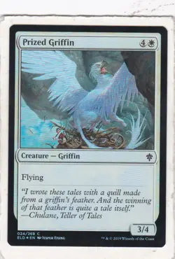 Magic: MTG: Throne of Eldraine: Foil: Prized Griffin - Image 1