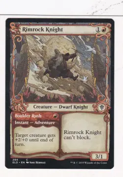Magic: MTG: Throne of Eldraine: Rimrock Knight (Showcase Frame) - Image 1