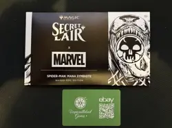 SECRET LAIR X MARVEL'S SPIDER-MAN: MANA SYMBIOTE RAISED FOIL EDITION SEALED PACK - Image 1