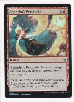 Magic: MTG: War of the Spark: Foil: Chandra's Pyrohelix - Image 1