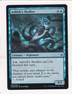 Magic: MTG: War of the Spark: Foil: Ashiok's Skulker - Image 1