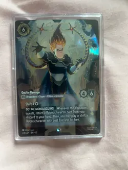 Disney Lorcana Syndrome Out For Revenge Enchanted 238/204 Wilds Unknown Pixar - Image 1