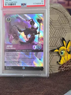 Disney Lorcana Jafar - Striking Illusionist (Enchanted) 208/204 PSA 10 💎 - Image 3