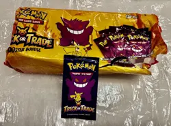 91 Pack Pokemon TCG Trick or Trade Booster Packs 2022 Halloween Card Lot Bundle - Image 1
