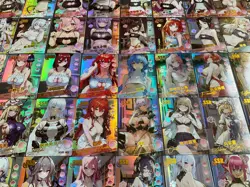 Peach Party - 47 Card Partial SSR Set / Lot - Goddess Story - Bikini Foil Anime - Image 1