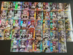 Peach Party - 47 Card Partial SSR Set / Lot - Goddess Story - Bikini Foil Anime - Image 2