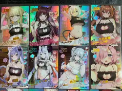 Peach Party - 47 Card Partial SSR Set / Lot - Goddess Story - Bikini Foil Anime - Image 3