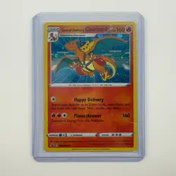 Special Delivery Charizard SWSH075 Sealed Promo Sword & Shield Holo - Image 3