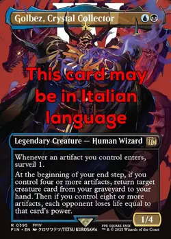 MTG GOLBEZ, CRYSTAL COLLECTOR 395 EXC - COLLEZIONISTA DI CRISTALLI FIN X IT - Image 1