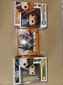 Union Arena Evangelion: Booster Box SEALED English With Asuka And Shinji Funkos - Image 1