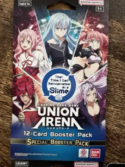 Lot of 4 Union Arena That Time I Got Reincarnated as a Slime Booster Packs - Image 2