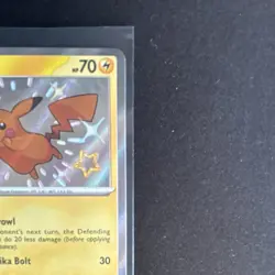 Pokemon TCG Pikachu 131/091 SV Paldean Fates Holo Shiny Rare EN 70 HP - Image 4
