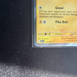 Pokemon TCG Pikachu 131/091 SV Paldean Fates Holo Shiny Rare EN 70 HP - Image 5