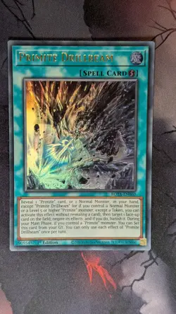 Primite Drillbeam ROTA-EN060 Rage of the Abyss 1st Edition Ultra Rare - Image 1