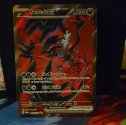 Yveltal EX 105/108 XY: Phantom Forces Full Art Holo Ultra Rare EN 210HP - Image 2
