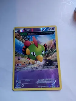 Pokemon TCG Natu Roaring Skies 28/108 Reverse Holo Card LP Condition - Image 1