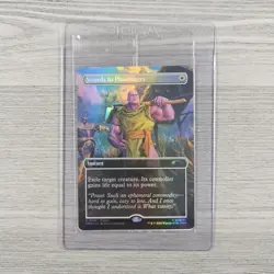 MTG Swords to Plowshares Thanos PSA Magazine Exclusive Promo Marvel Magic Sealed - Image 1