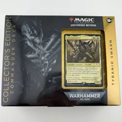 MTG Warhammer 40,000 Tyranid Swarm Surge Foil Collector’s Commander Deck - Image 1