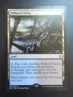 Polluted Delta Khans of Tarkir Regular - Image 1