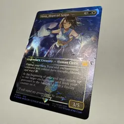 X1 foil Yuna, Hope of Spira Chocobo Track Foil FIN 0571 - Image 2