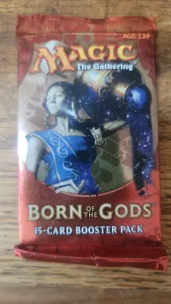 Magic the Gathering BORN OF THE GODS Booster Pack Sealed - Image 1