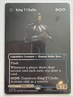 King T'Challa (Borderless) (0373) Marvel Super Heroes Regular - Image 2