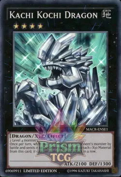 Kachi Kochi Dragon super rare MACR-ENSE1 Yugioh - Image 1
