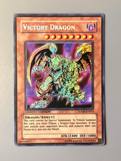 yugioh Victory Dragon JUMP-EN011 Secret Rare Limited Edition nearmint - Image 1