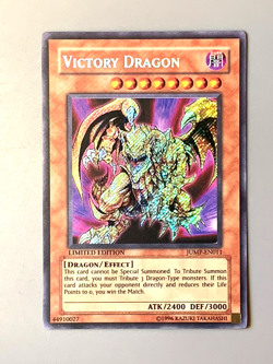 yugioh Victory Dragon JUMP-EN011 Secret Rare Limited Edition nearmint - Image 2