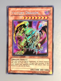yugioh Victory Dragon JUMP-EN011 Secret Rare Limited Edition nearmint - Image 3