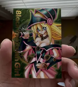 Konami Yu-Gi-Oh! TCG Dungeon Dice Monsters Dark Magician Girl Foil Promo 2001 JP - Image 1