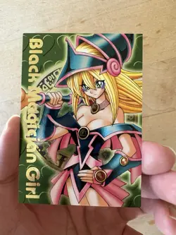 Konami Yu-Gi-Oh! TCG Dungeon Dice Monsters Dark Magician Girl Foil Promo 2001 JP - Image 3