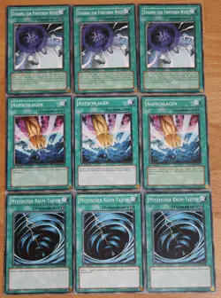 YU-GI-OH, 9er-Set, 3x3 Playsets, Version 2 - Image 1