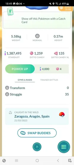 Pokemon Go Shiny Ditto - Image 2