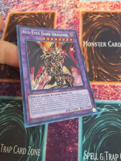 Yu-Gi-Oh! Red-Eyes Dark Dragoon RA02-EN021 Secret Rare 1st Edition Near Mint - Image 2