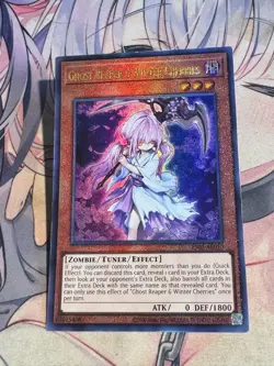 Yugioh Asian Eng ES02-AE010 Ghost Reaper & Winter Cherries Ultimate Excellent - Image 3
