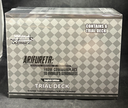 Weiss Schwarz Arifureta Trial Deck Factory Sealed (Case of 6) English Edition - Image 1
