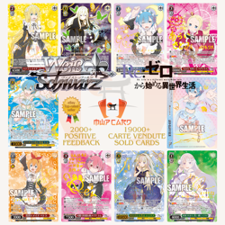 Weiss Schwarz Re:Zero Vol. 3 RZ/S116 ALL CARDS JAP Card List PREORDER - Image 1